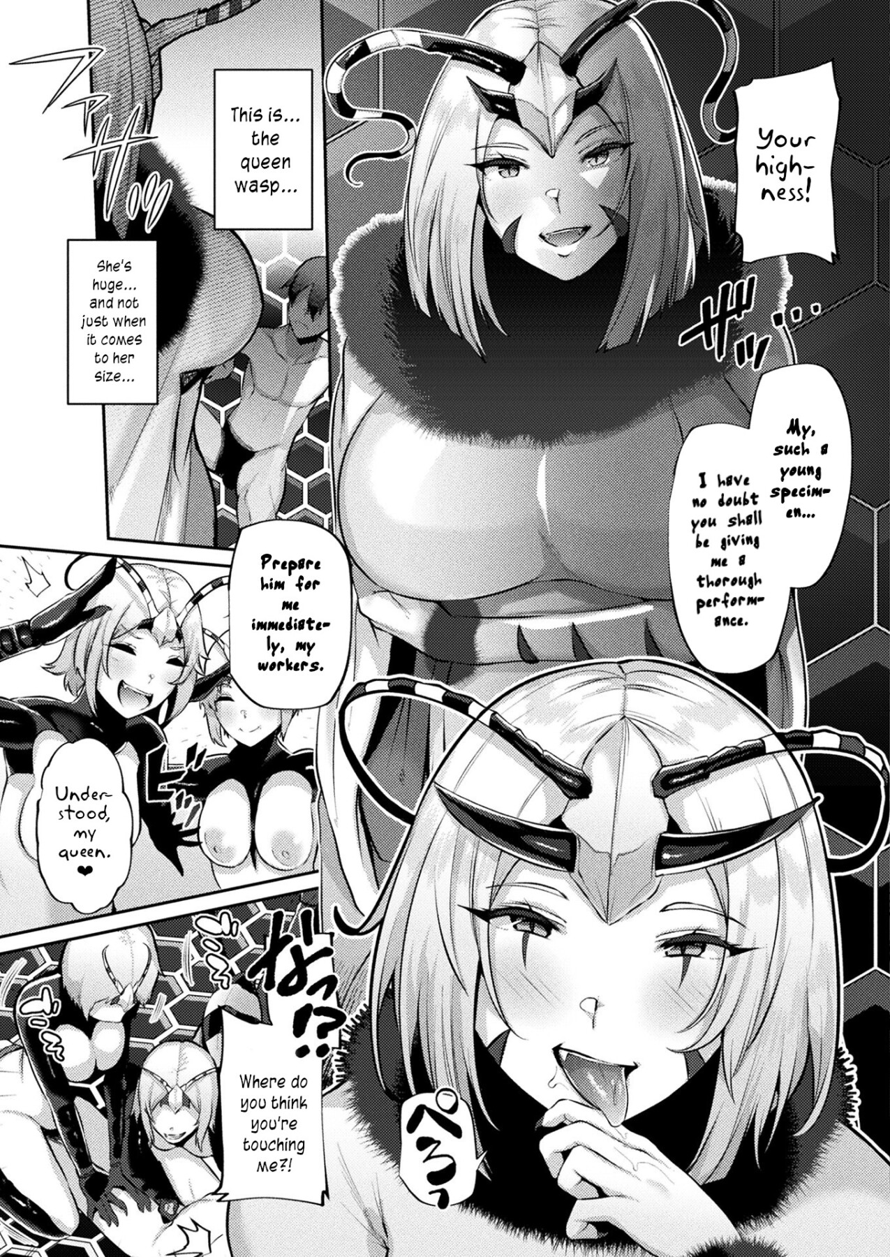 Hentai Manga Comic-Horny Hornets-Read-5